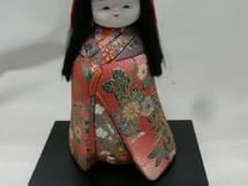 Amazon | 木目込み人形 幸せ 台付き 日本人形 岩槻人形共同組合